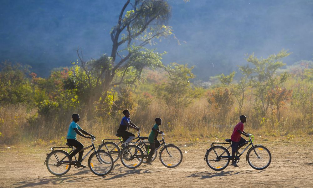 Fahrräder für Afrika